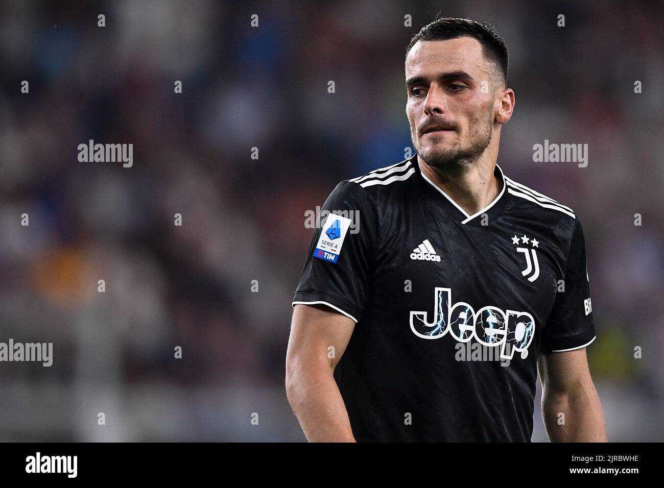 Genoa, Italy. 30 April 2022. Manolo Portanova of Genoa CFC in action during  the Serie A football match between UC Sampdoria and Genoa CFC. Credit:  Nicolò Campo/Alamy Live News Stock Photo - Alamy