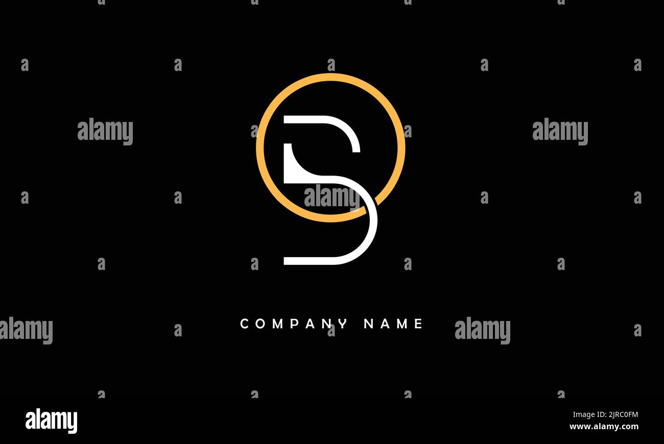 BO, OB Abstract Letters Logo Monogram Stock Vector