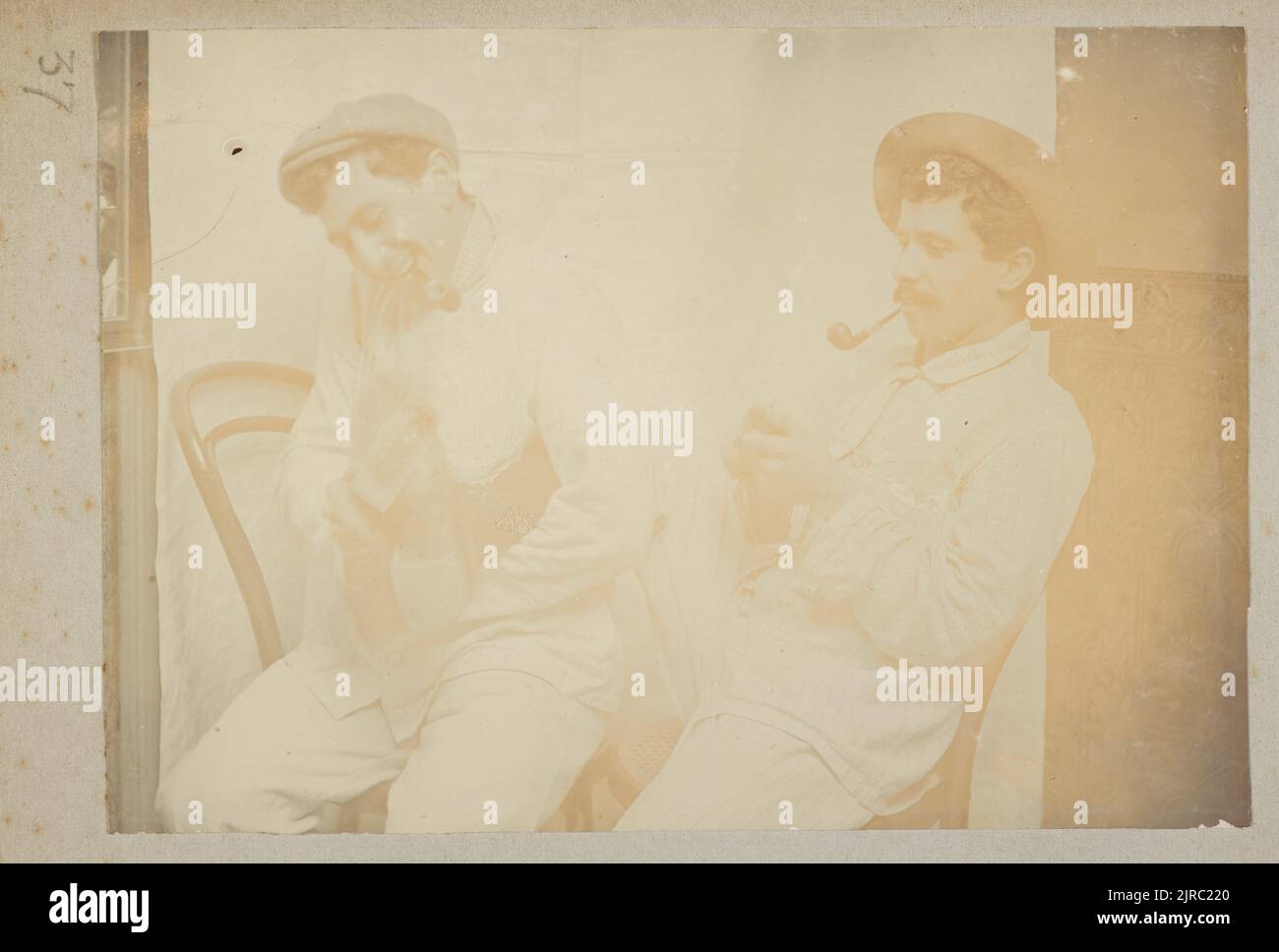 Untitled [Alfred and Joseph Zachariah], circa 19001901, Wellington, by