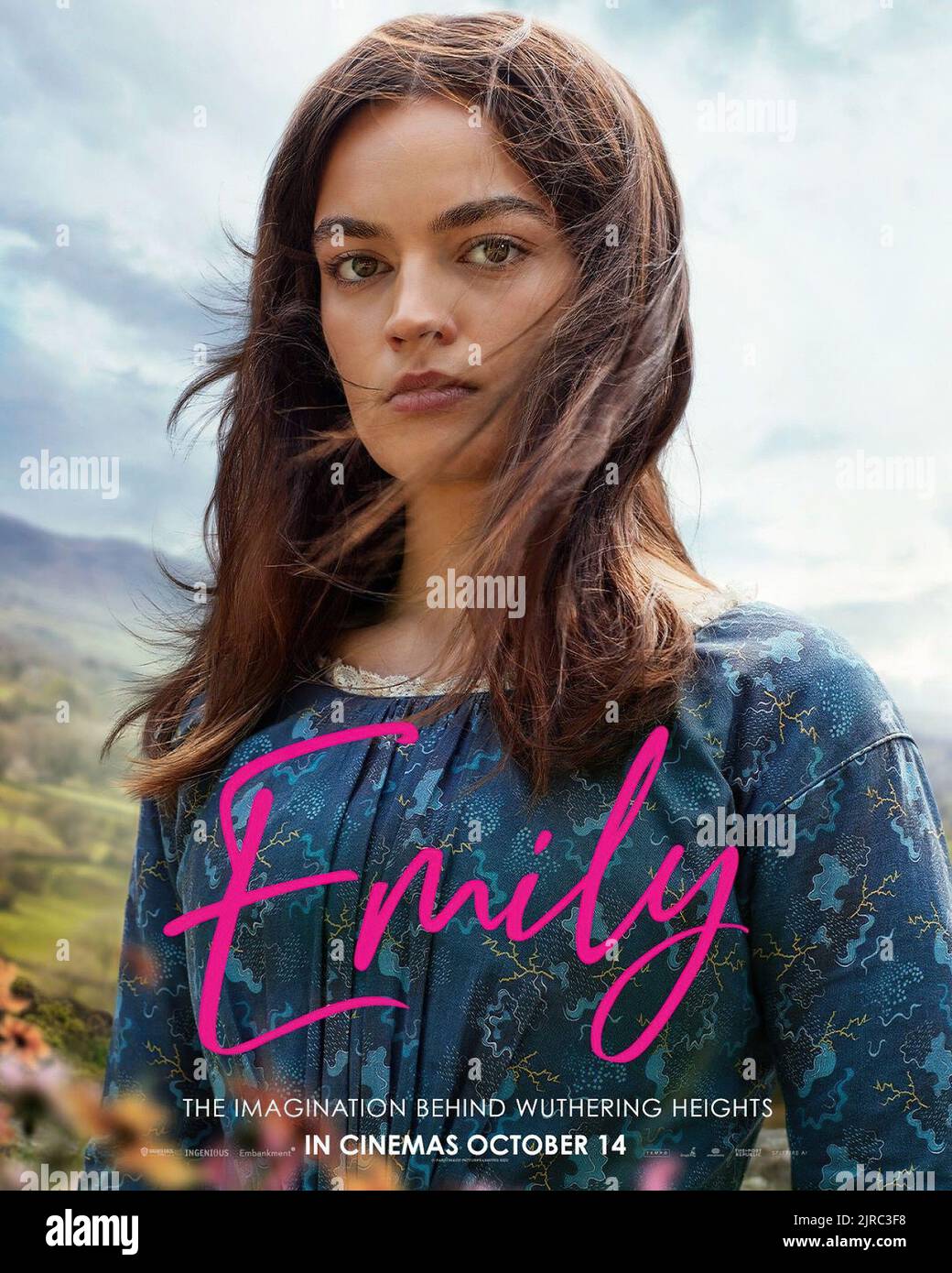 EMILY, poster, Emma Mackey as Emily Bronte, 2022. © Bleecker Street Films / Courtesy Everett