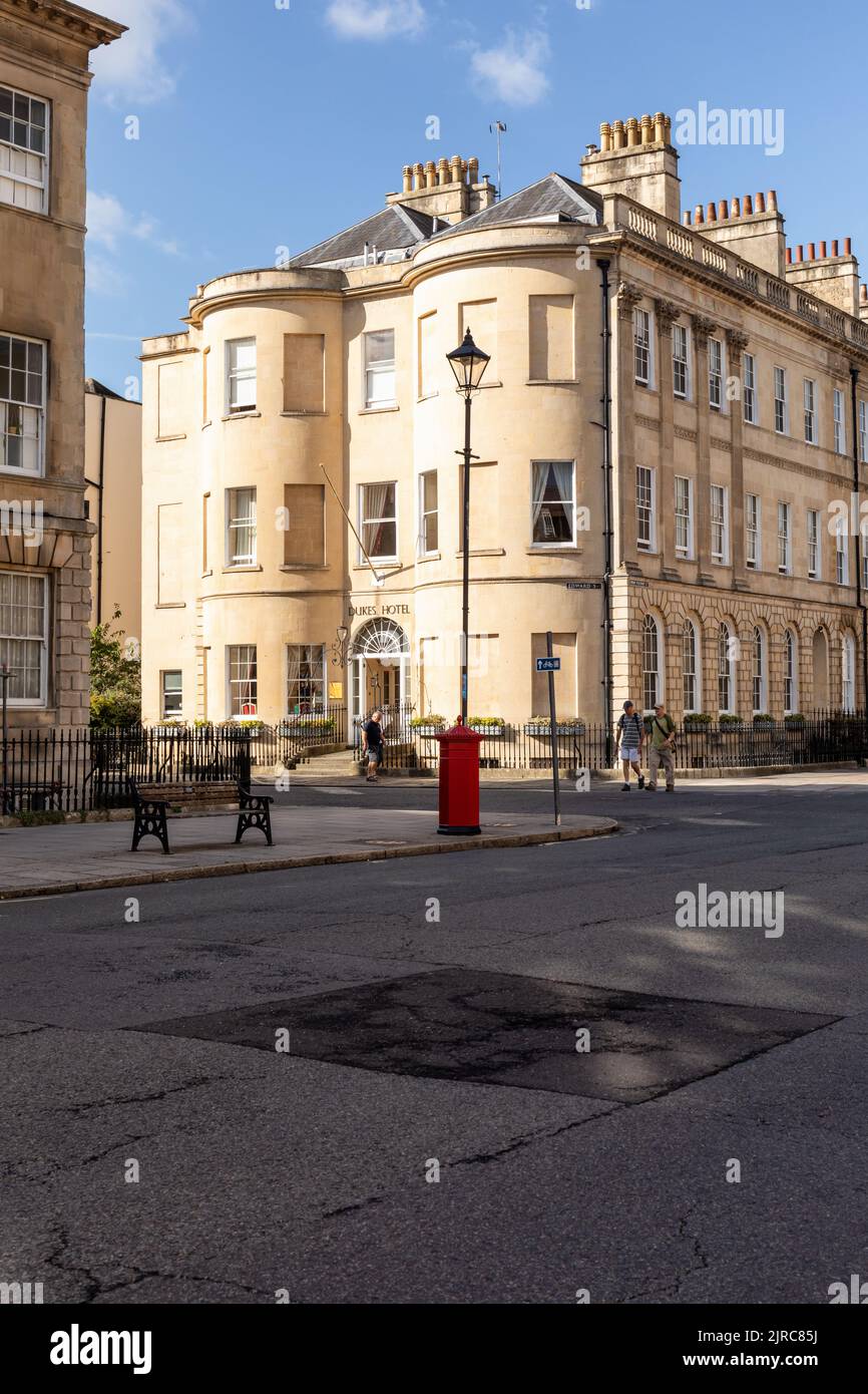 The Dukes Hotel on Great Pulteney Street, City of Bath, Somerset