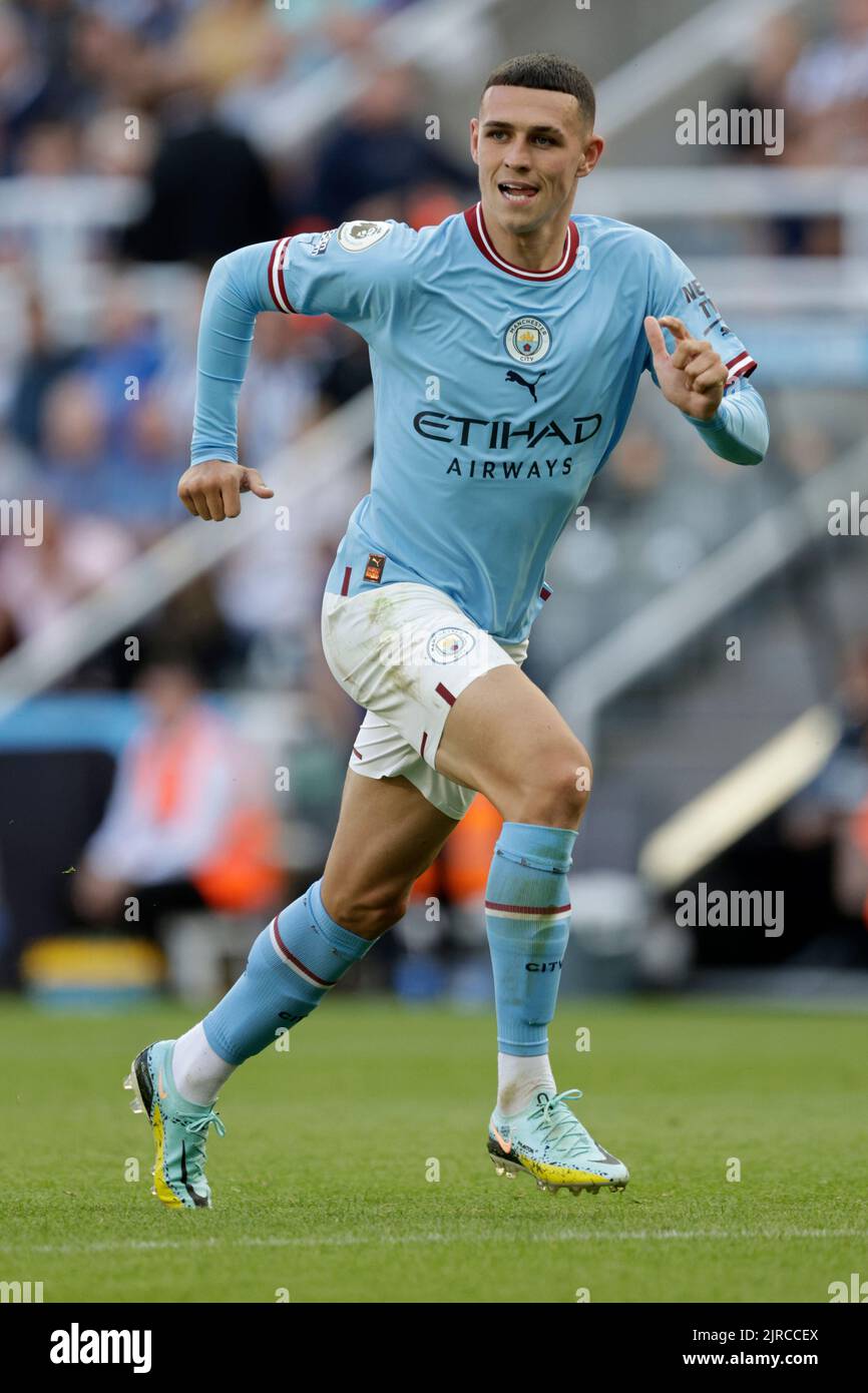 PHIL FODEN, MANCHESTER CITY FC, 2022 Stock Photo