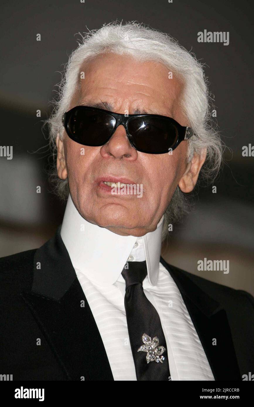 Karl Lagerfeld attends the Costume Institute Gala 