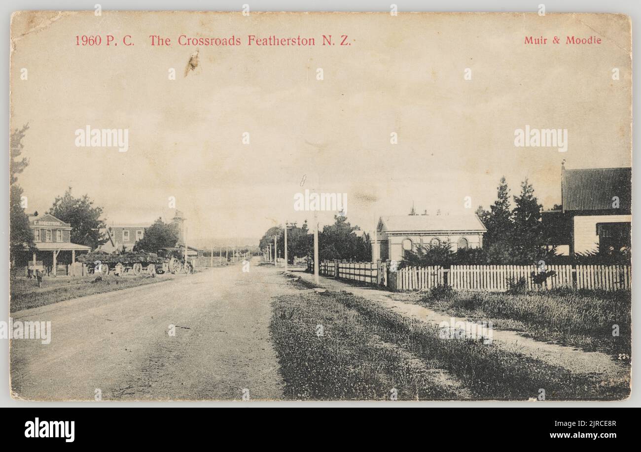 The Crossroads, Featherston, New Zealand, 19041910, Featherston, by