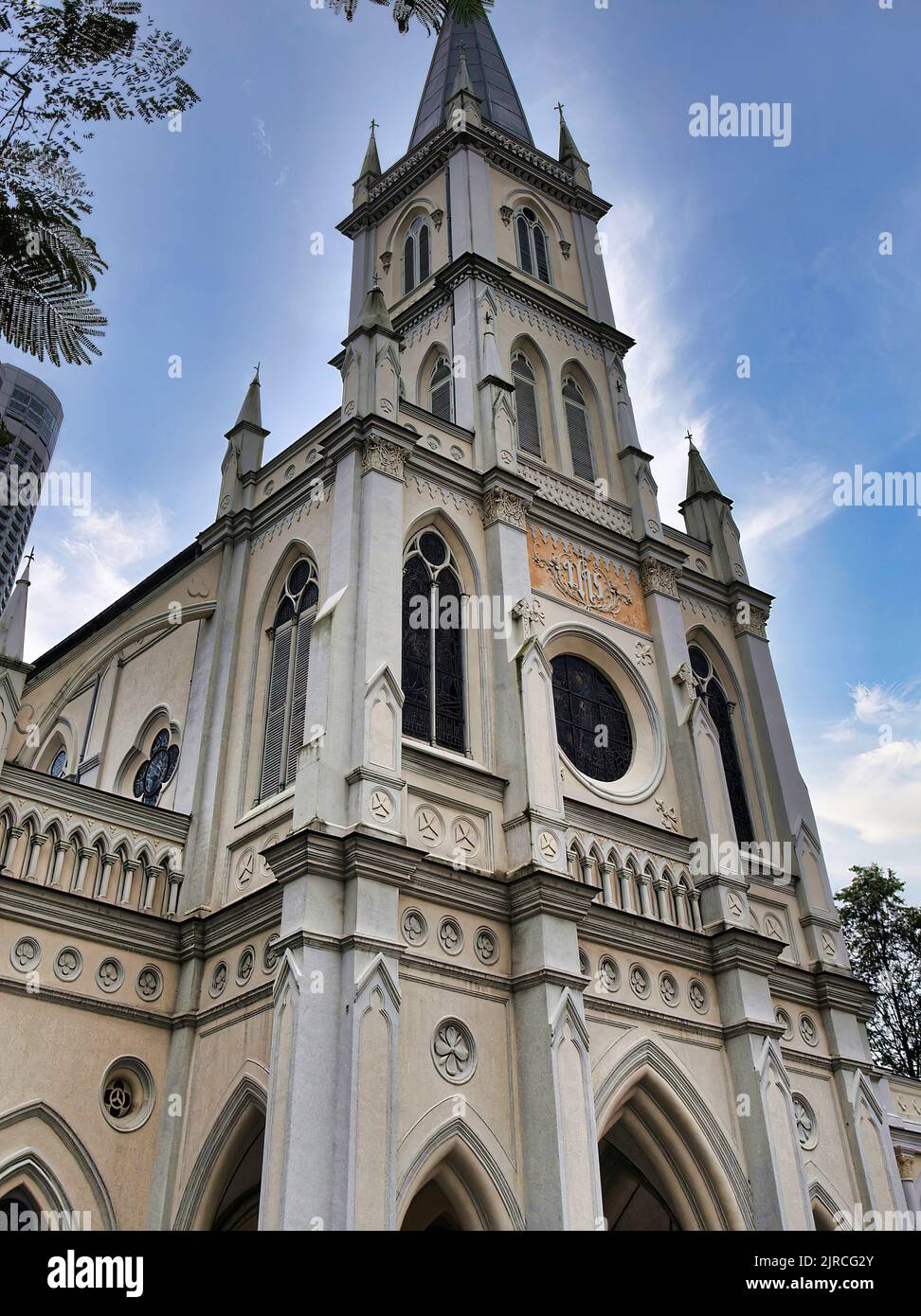 Chijmes Historic Building Complex Singapore Stock Photo Alamy