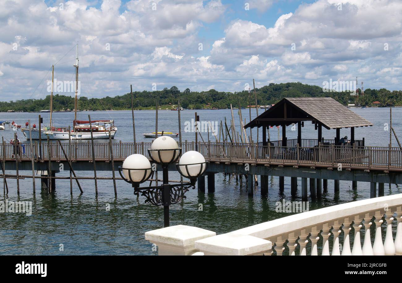 Singapore, Changi Point Boardwalk (1 Stock Photo - Alamy