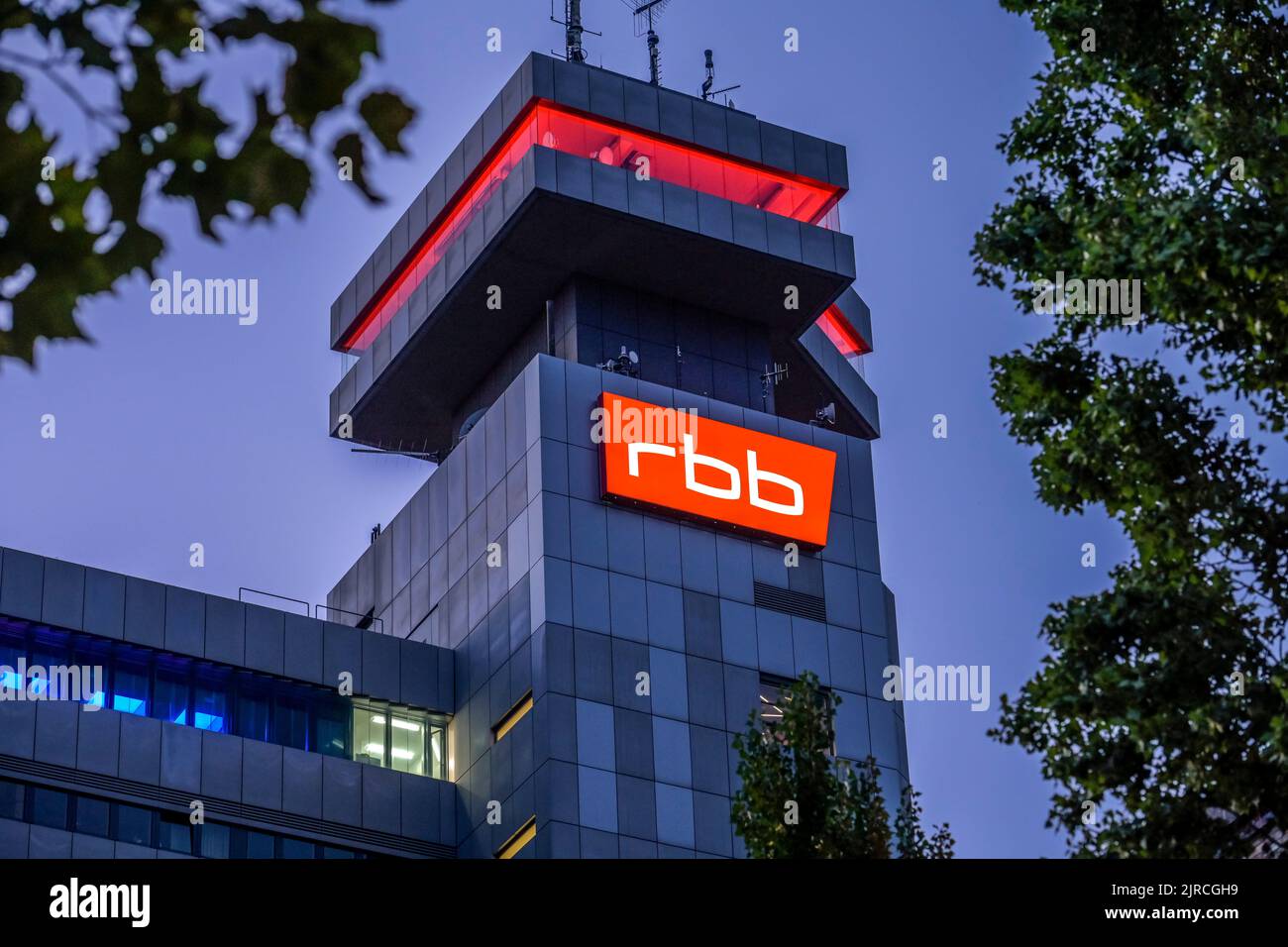 RBB, Rundfunk Berlin Brandenburg, Masurenallee, Charlottenburg, Berlin