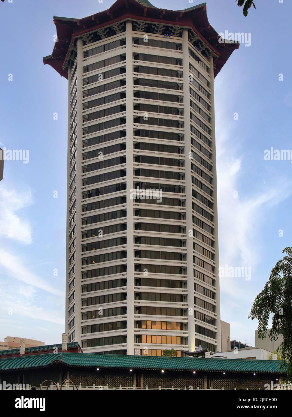 Singapore, Marriott Hotel Stock Photo Alamy