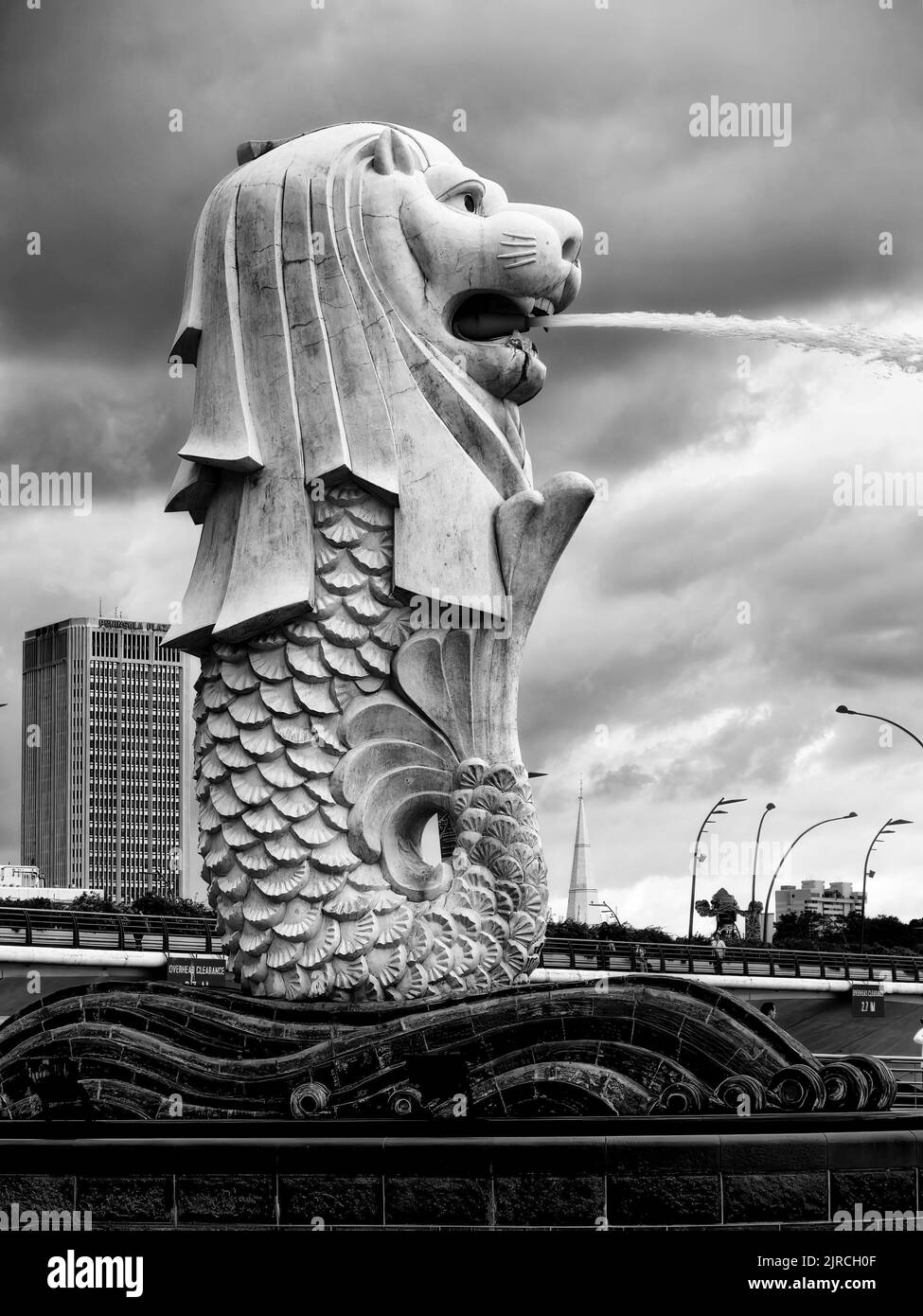 Singapore, Sentosa Merlion Park Stock Photo