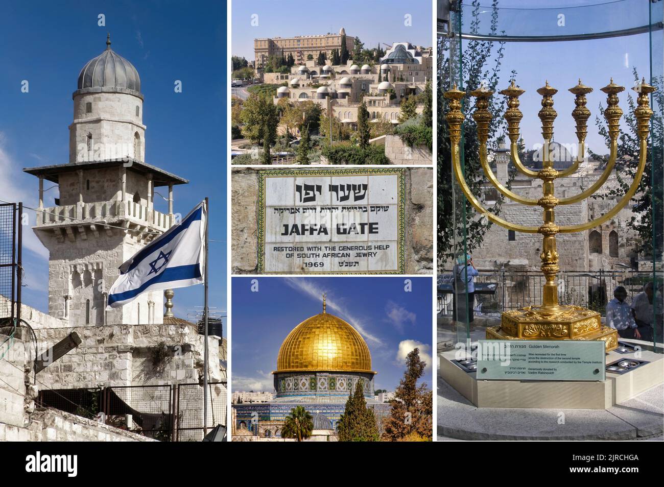 Jerusalem is the religious and historical epicenter of the world. A surreal and vibrant city, holy to Jews, Muslims, and Christians (2) Stock Photo