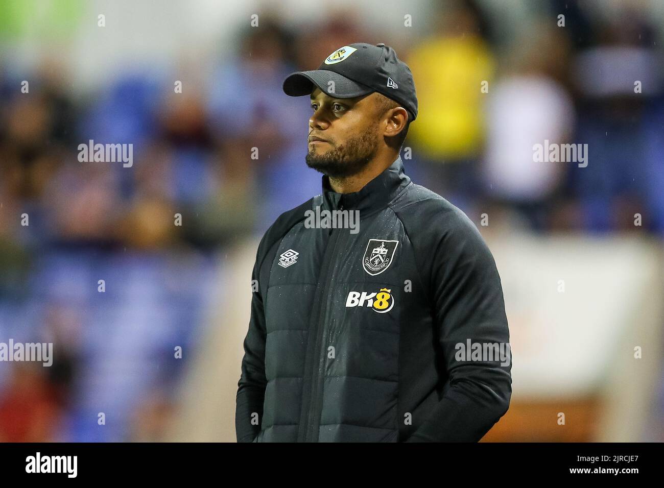Vincent Kompany manager of Burnley during the game Stock Photo