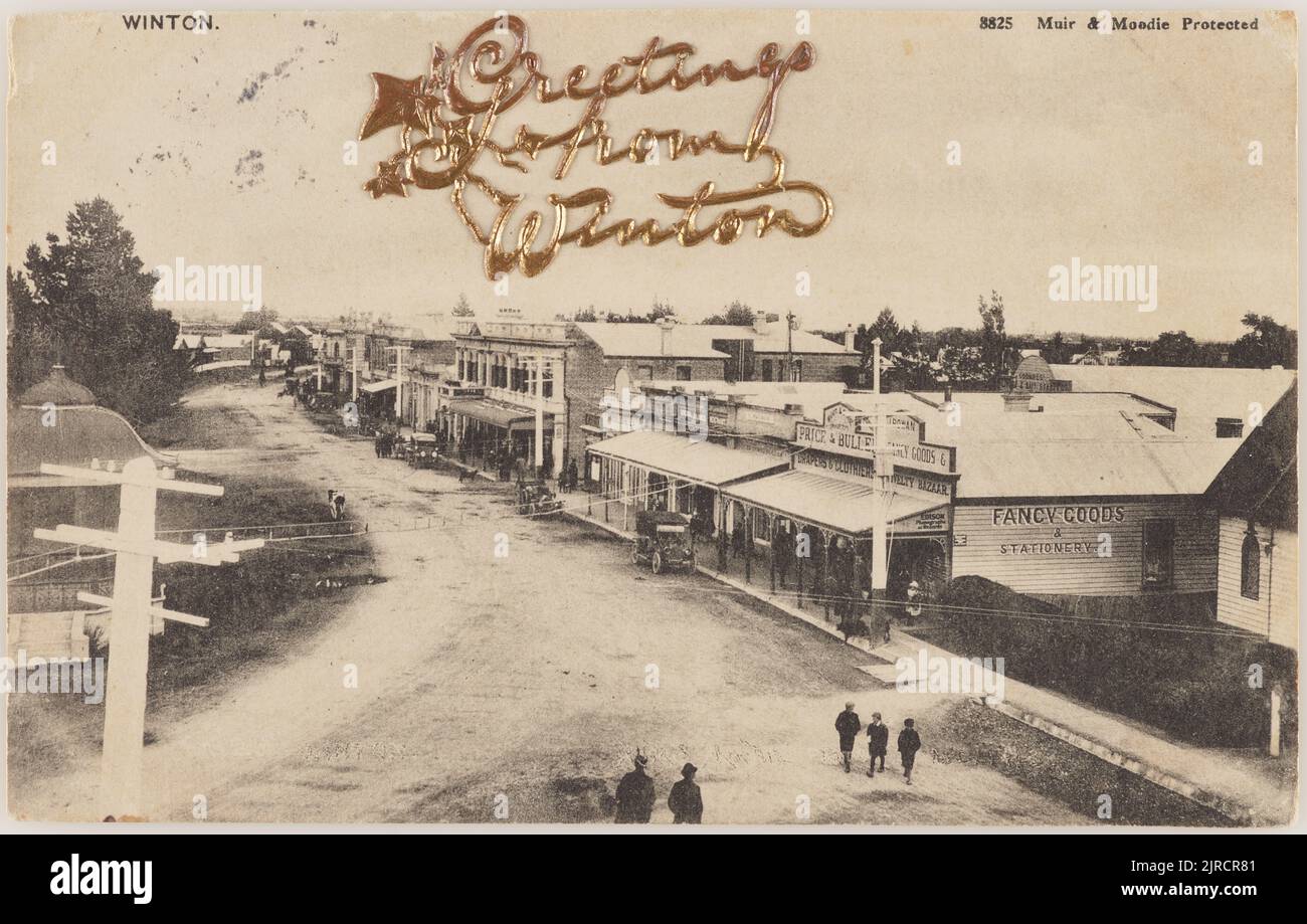 Winton, 1913, Winton, by Muir & Moodie Stock Photo Alamy