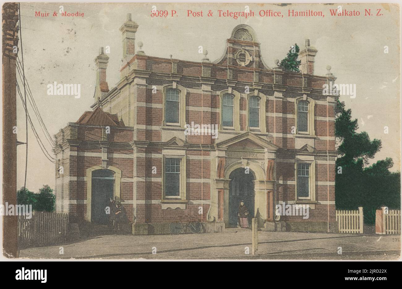 Post and Telegraph Office, Hamilton, Waikato, New Zealand, 19041915