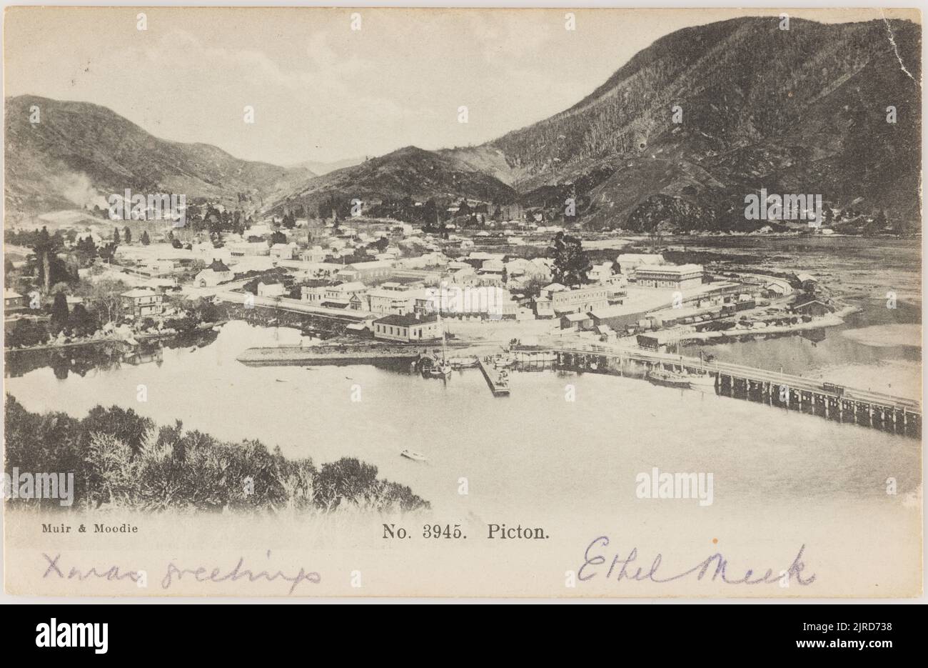 Picton Circa 1906 By Muir Moodie Burton Brothers Stock Photo Alamy