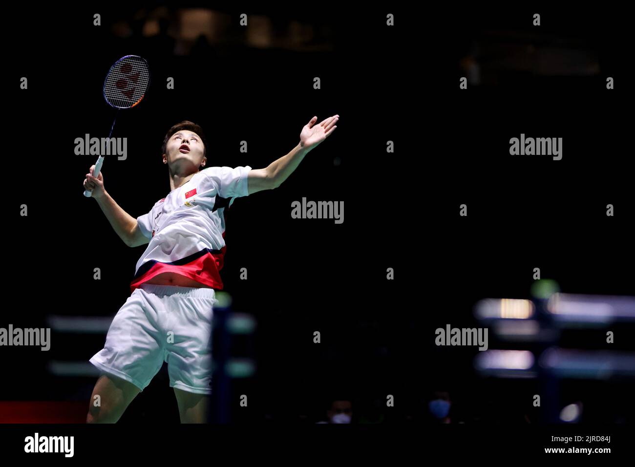 Shi Yu Qi Racket Tokyo, Japan. 23rd Aug, 2022. Shi Yu Qi (CHN) Badminton : TotalEnergies ...