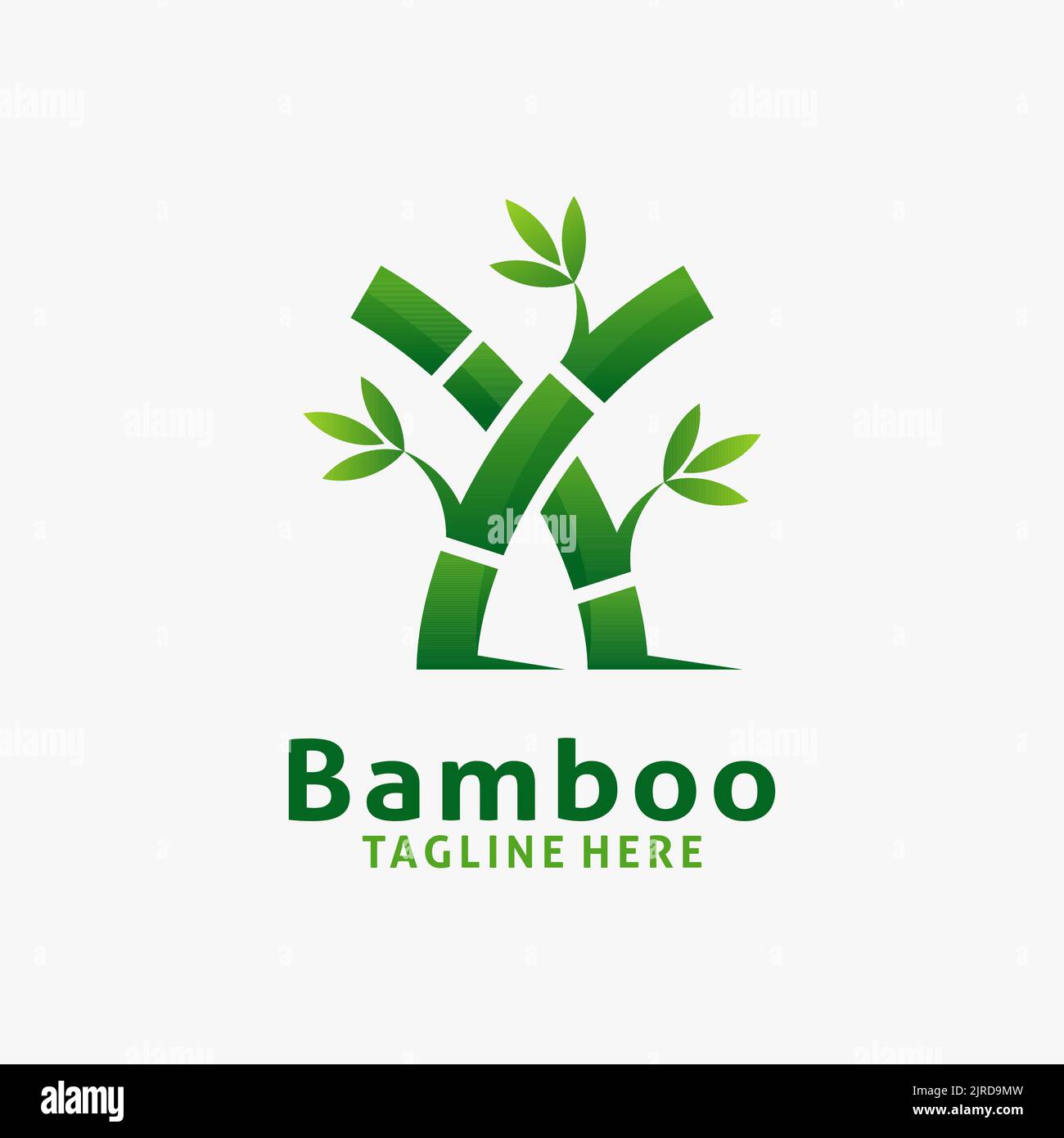 Green Bamboo Logo Design Stock Vector Image Art Alamy green-bamboo-logo-design-stock-vector-image-art-alamy