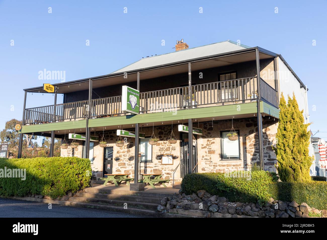 Taralga hotel and pub in the village of Taralga, regional new south wales,NSW,Australia Stock Photo