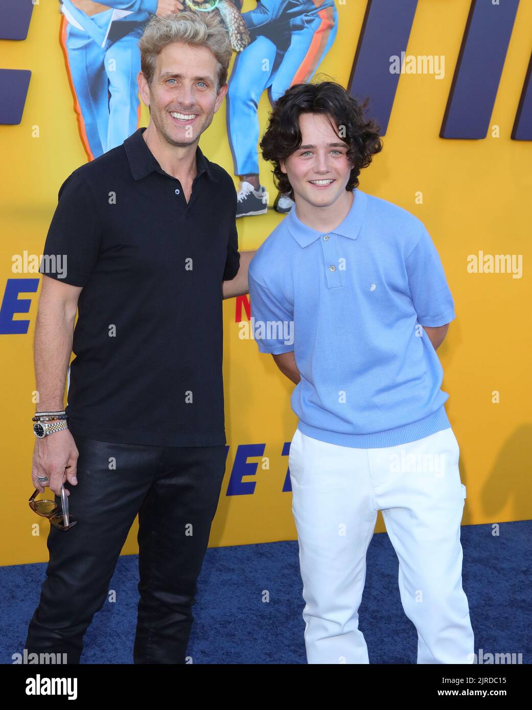 Joey mcintyre and griffin mcintyre hi-res stock photography and images -  Alamy
