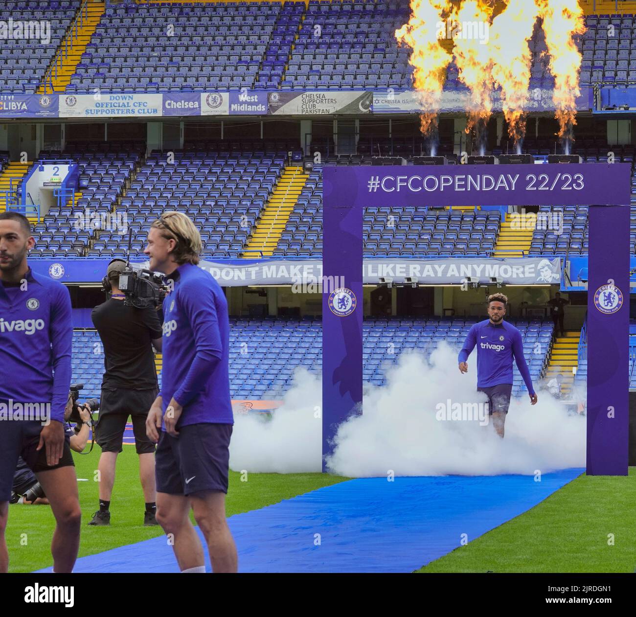 Fulham, London, UK. 23rd Aug, 2022. Chelsea Football Club first team