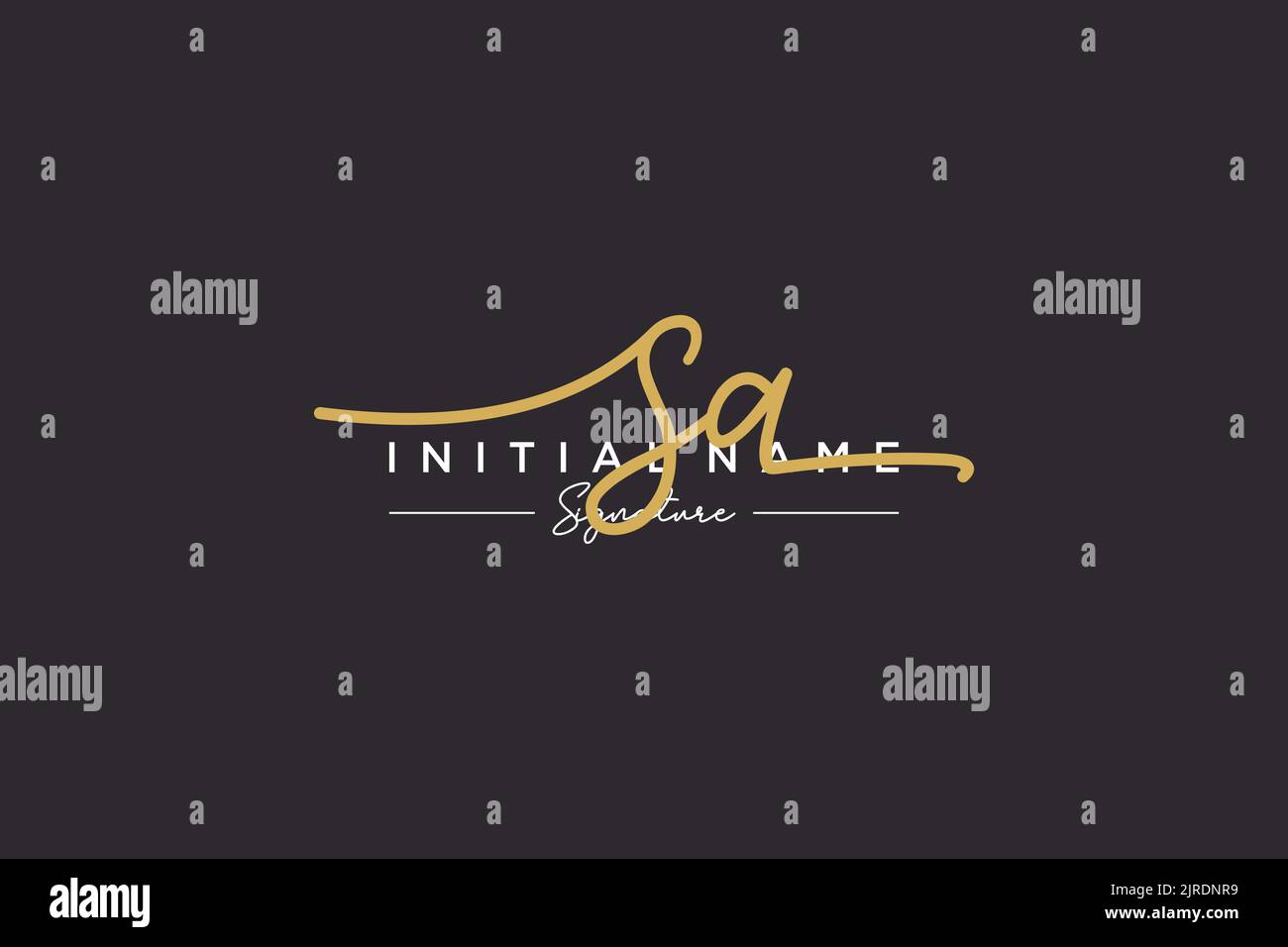 Sa signature hi-res stock photography and images - Alamy
