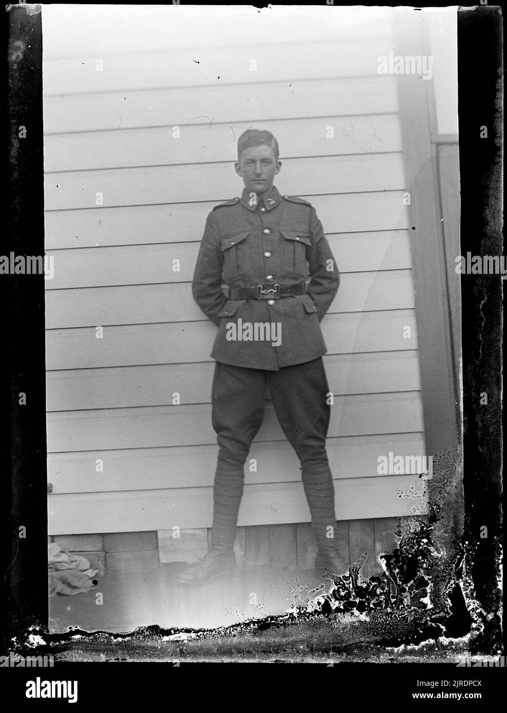 Black and white photograph of soldier Black and White Stock Photos ...