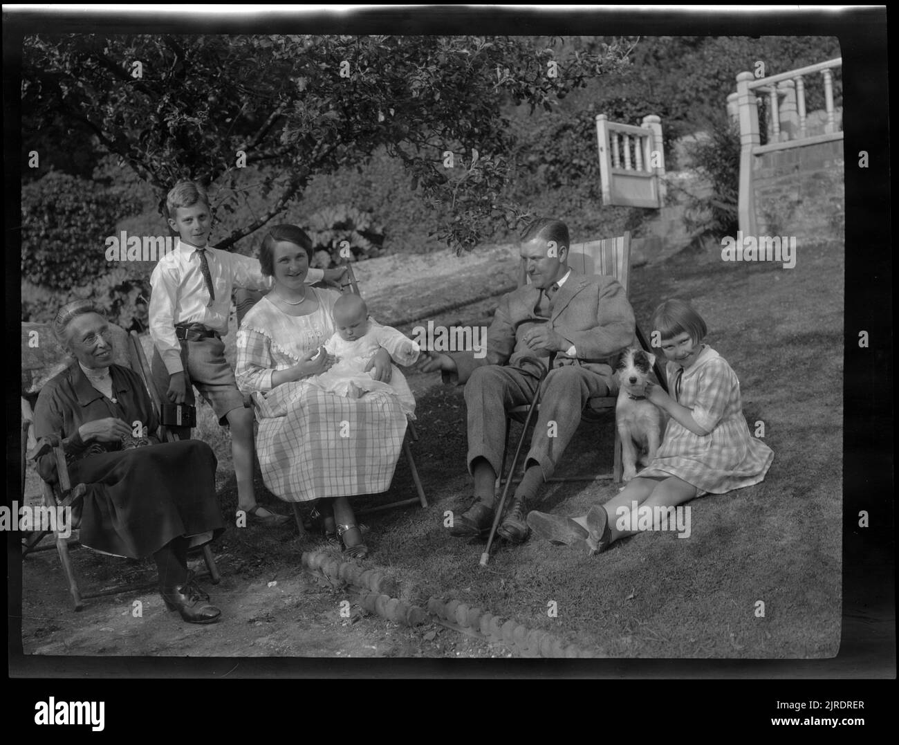 Family group, 19231924, maker unknown Stock Photo Alamy