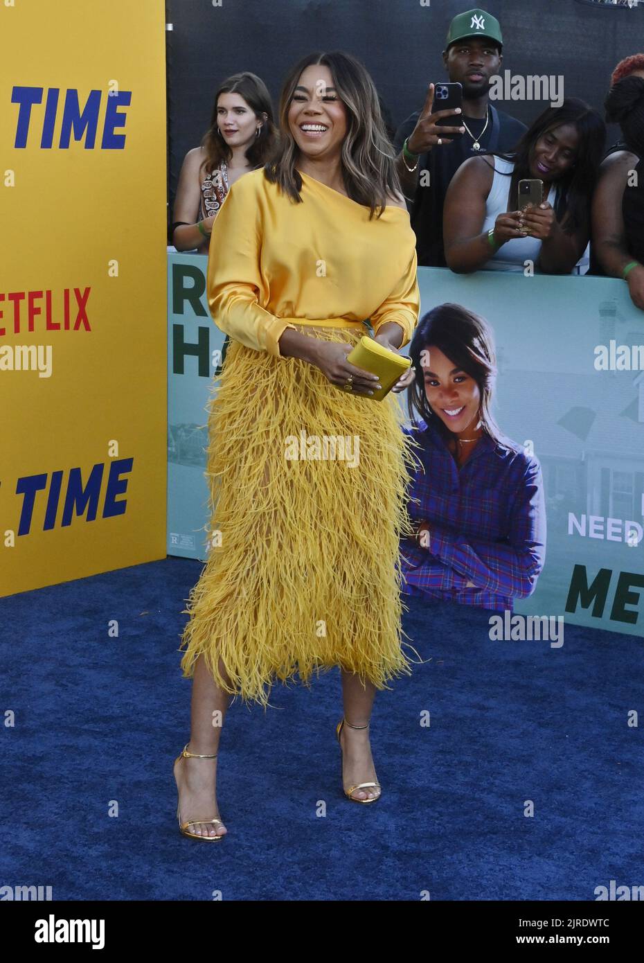 Los Angeles, United States. 24th Aug, 2022. Cast Member Regina Hall