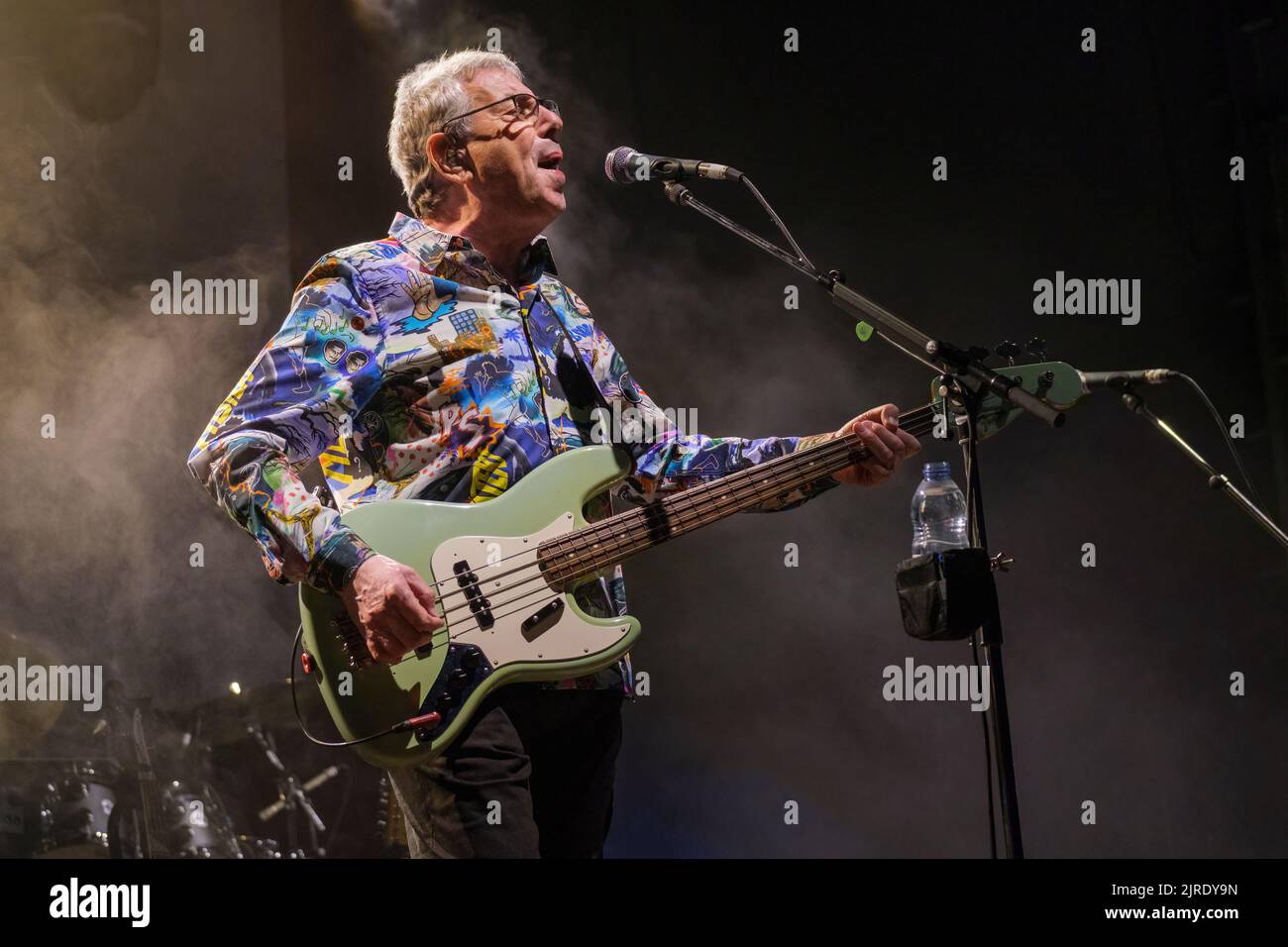 Graham Gouldman of 10cc headlines at Weyfest Festival, Tilford, England, UK. August 21, 2022 Stock Photo