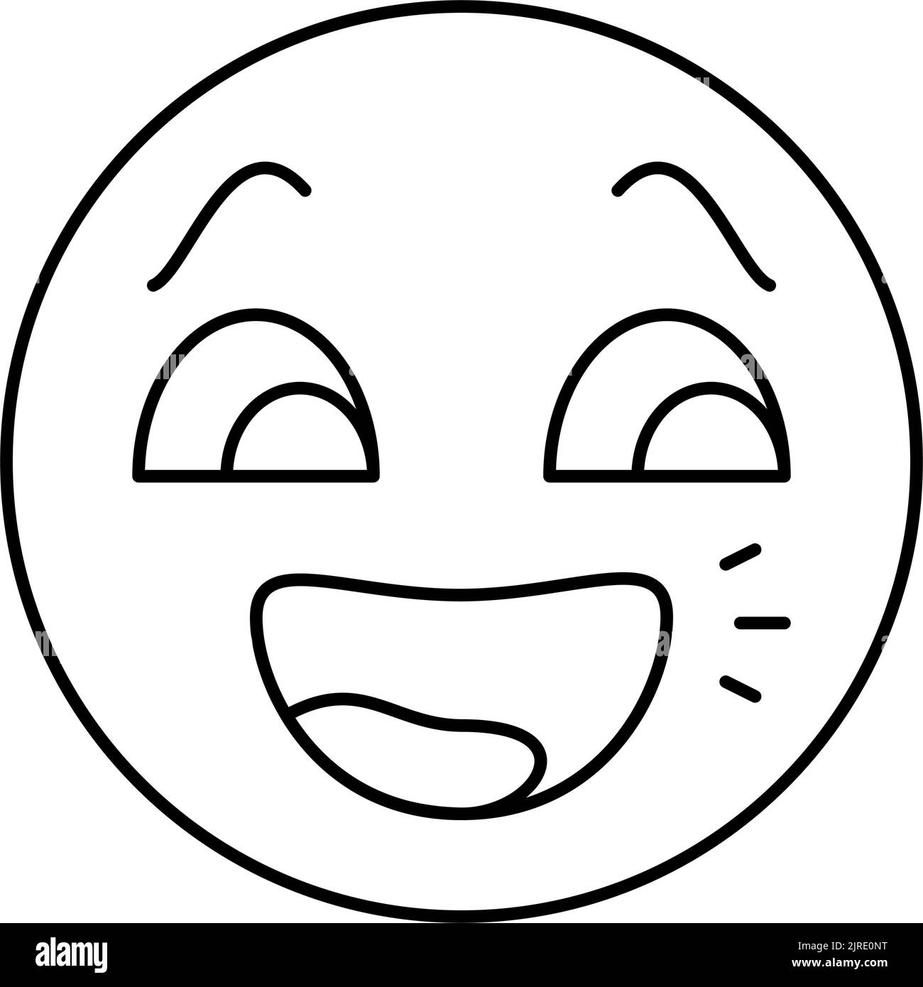 message emoji line icon vector illustration Stock Vector Image & Art