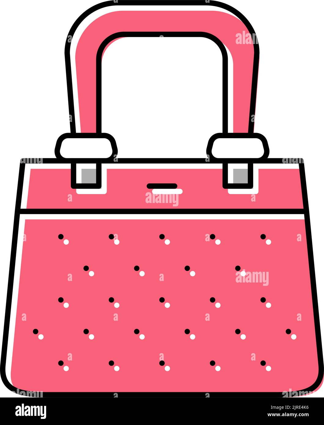 lady bag woman color icon vector illustration Stock Vector Image & Art ...