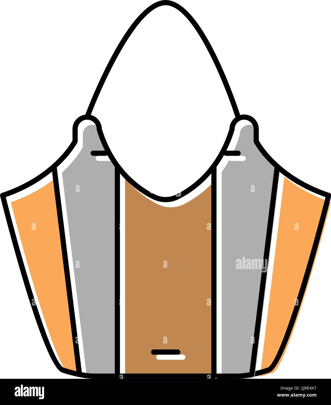 eco bag color icon vector illustration Stock Vector Image & Art - Alamy