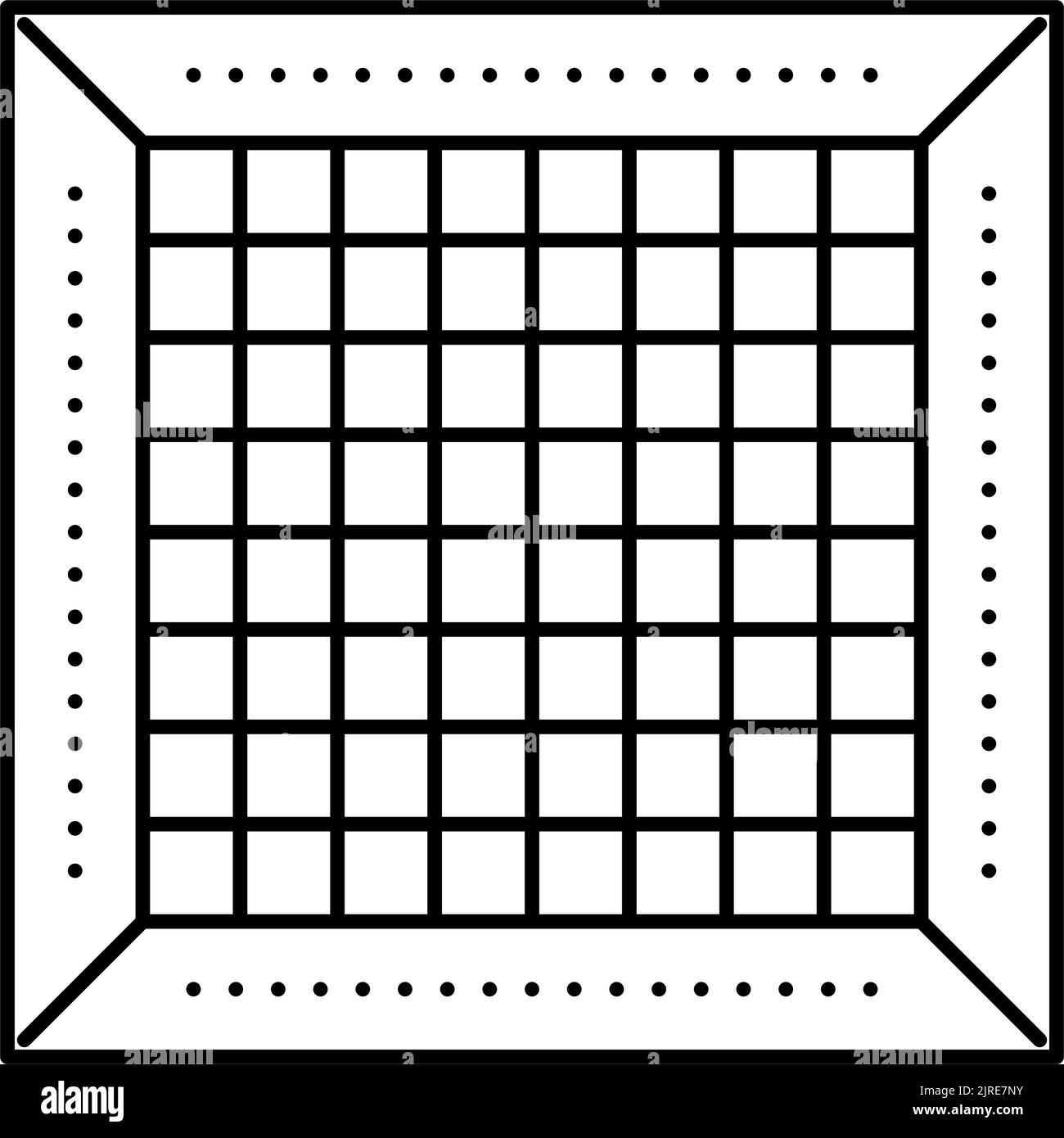board chess line icon vector illustration Stock Vector Image & Art - Alamy