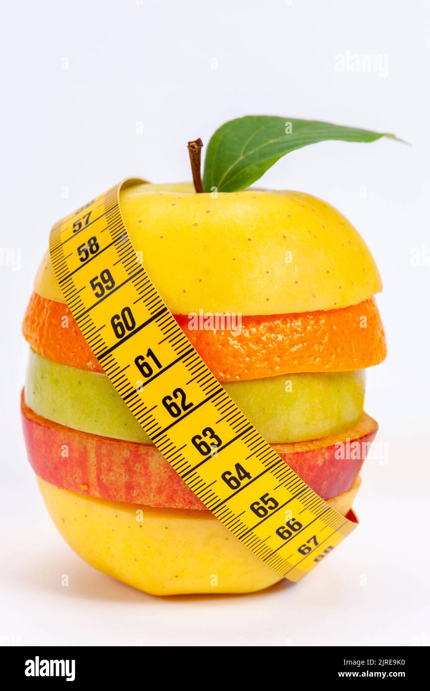 Frisches Obst für Diät und gesunde Ernährung Stock Photo