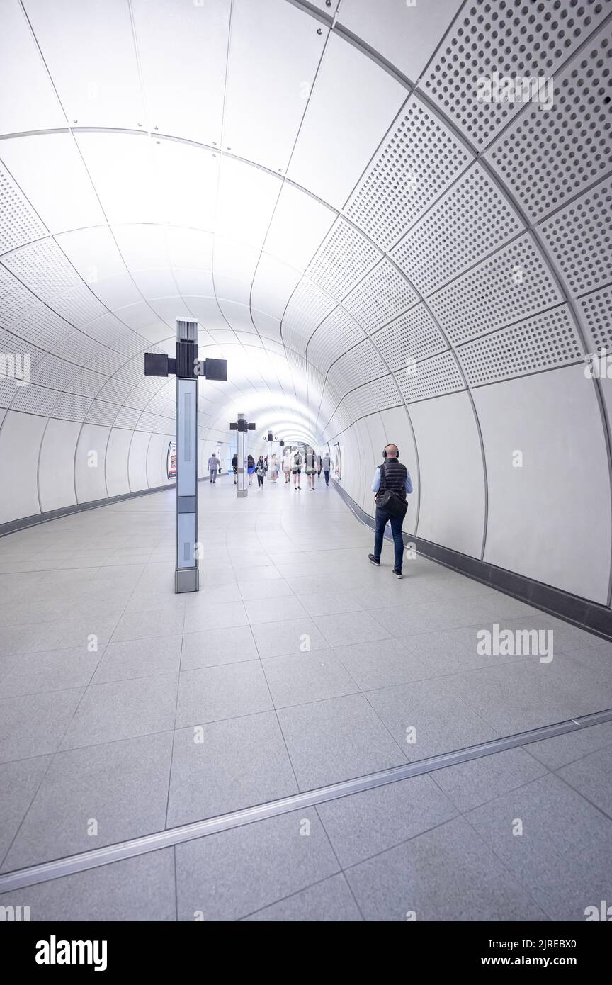 Tottenham Court Road Elizabeth Line Station Stock Photo Alamy