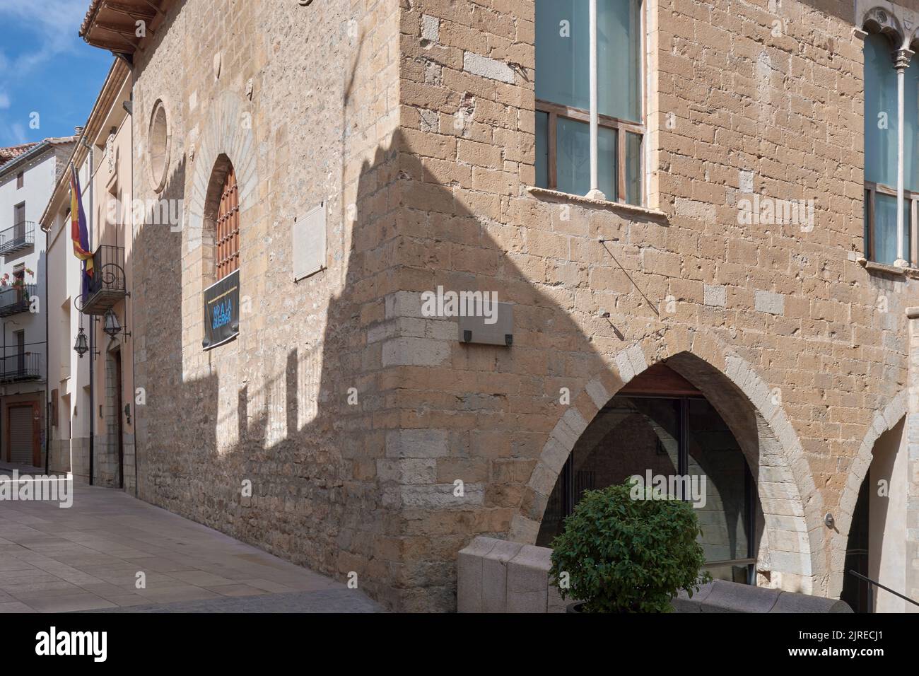 Town Hall, Morella, Castellon, Spain, Europe Stock Photo