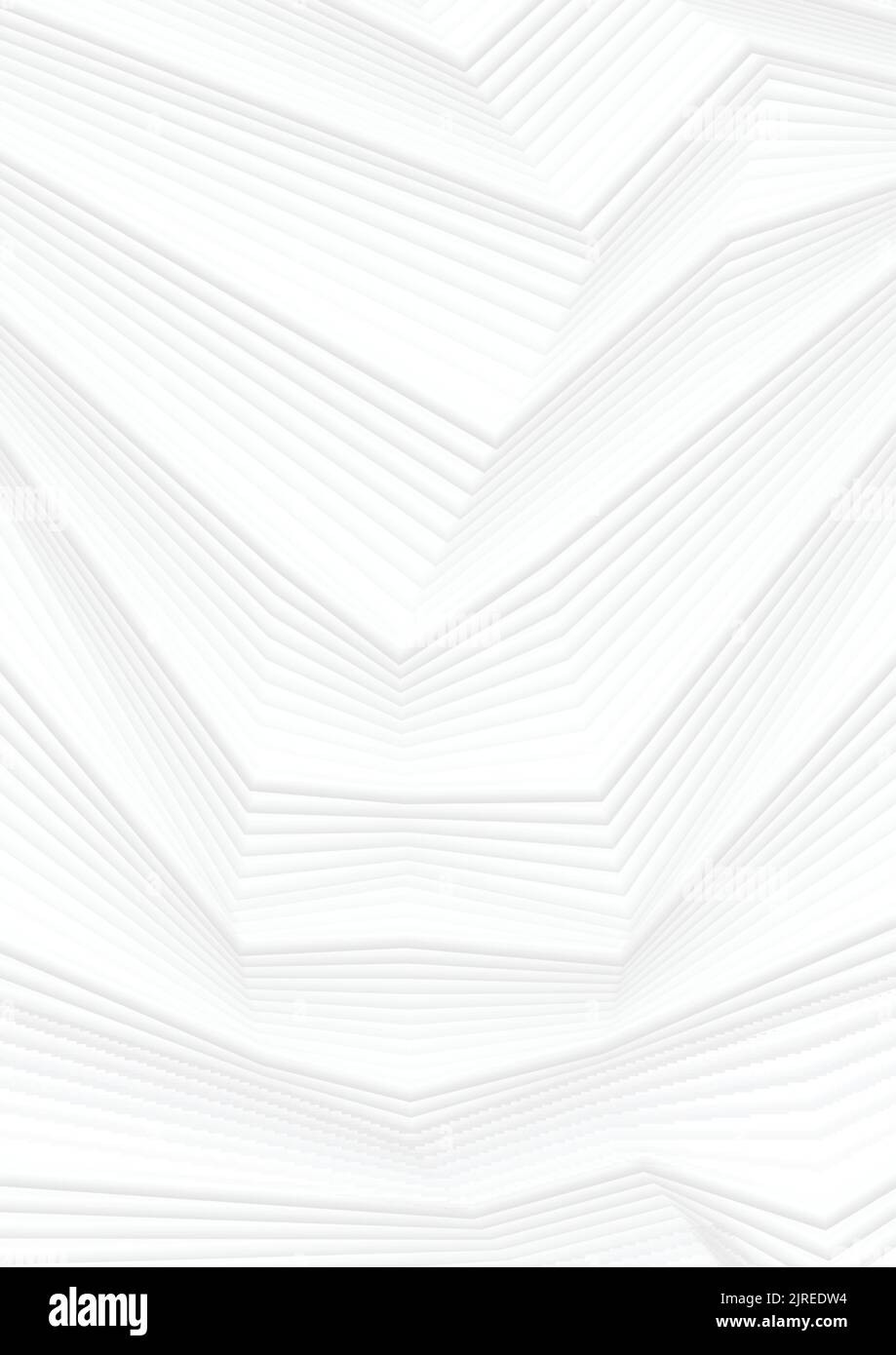 Abstract white 3d smooth lines refraction geometric minimal background ...