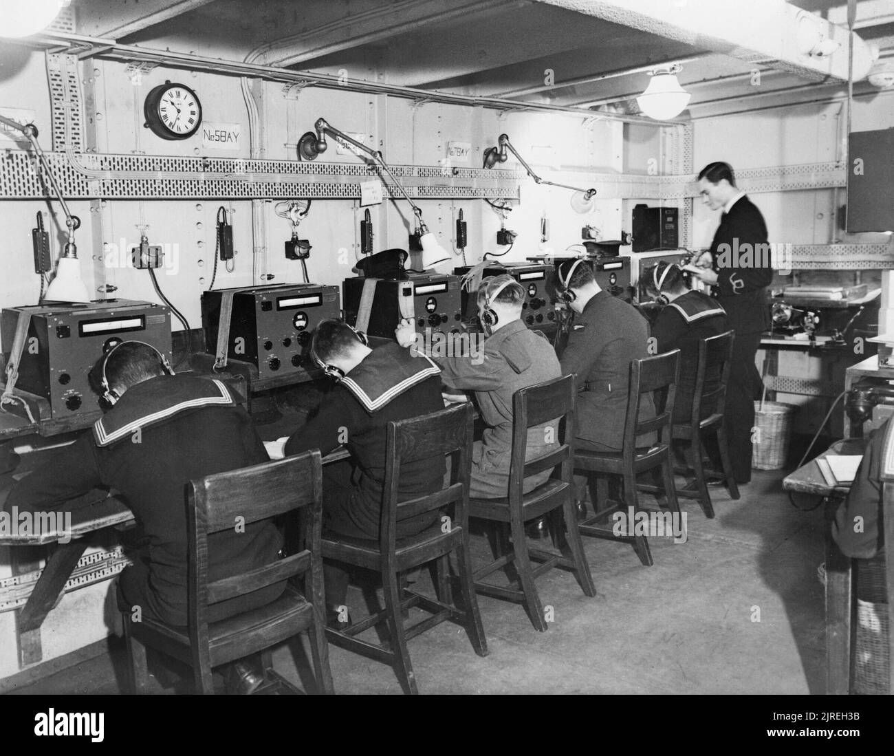 The Royal Navy during the Second World War Wireless operators from all