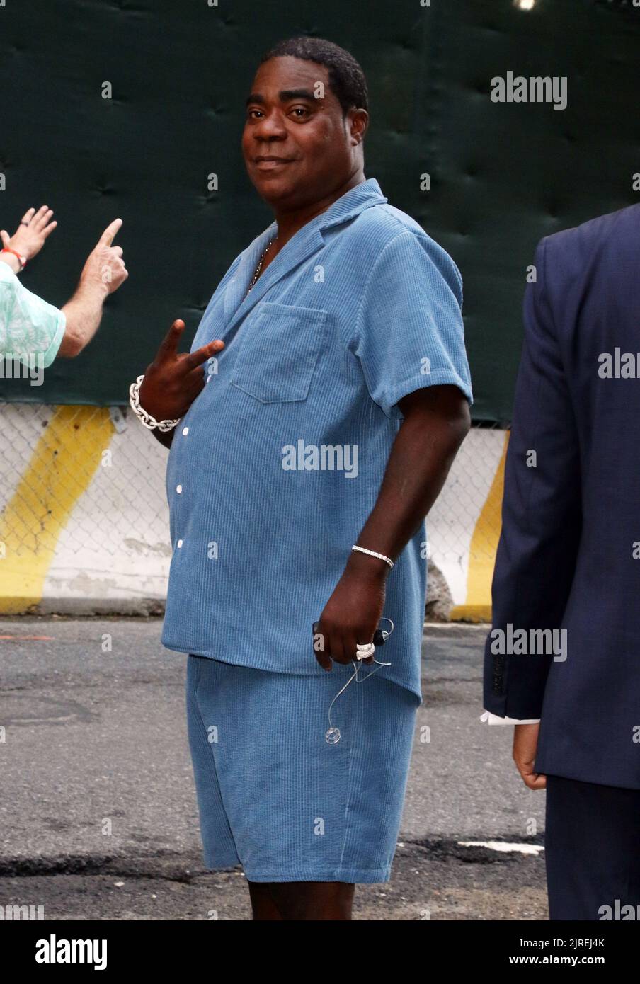 New York, USA. August 23, 2022 Tracy Morgan, at The Kelly Clarkson Show taping at Jazz at Lincoln Center in New York August 23, 2022 Credit:RW/MediaPunch Credit: MediaPunch Inc/Alamy Live News Stock Photo
