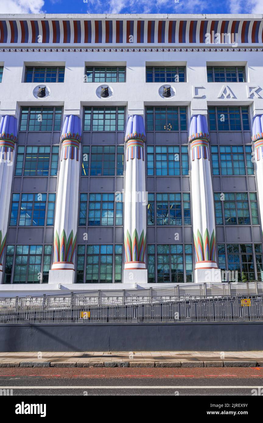 Greater London House - Art Deco Egyptian Revival Black Cat Factory ...