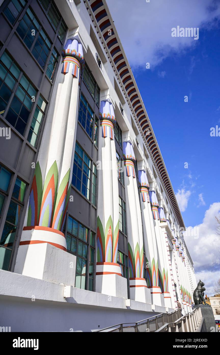 Greater London House - Art Deco Egyptian Revival Black Cat Factory ...