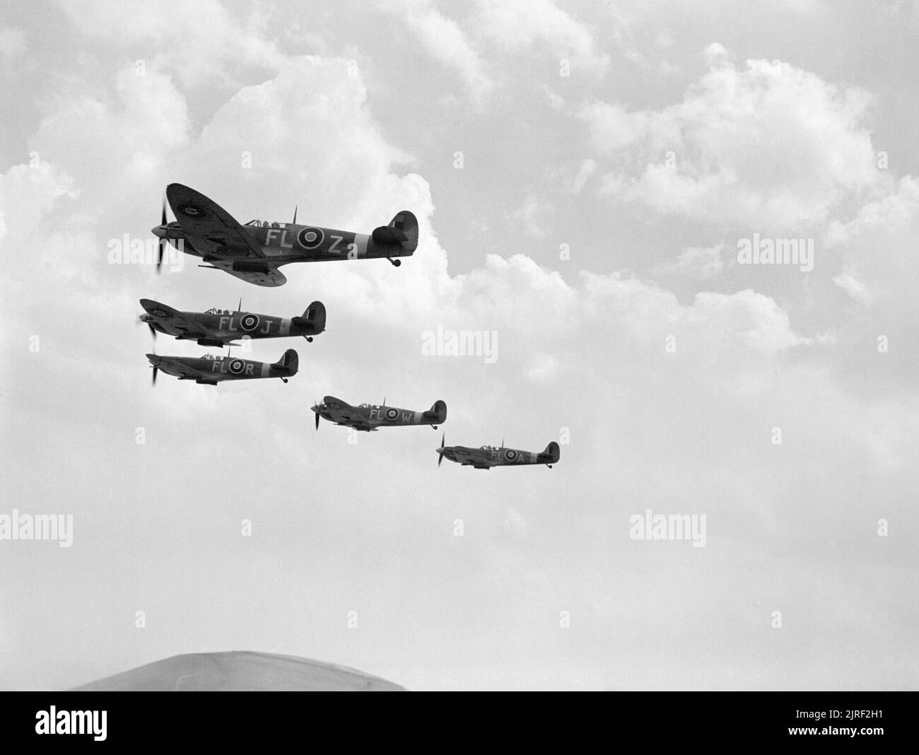Aircraft of the Royal Air Force, 19391945 Supermarine Spitfire. Five