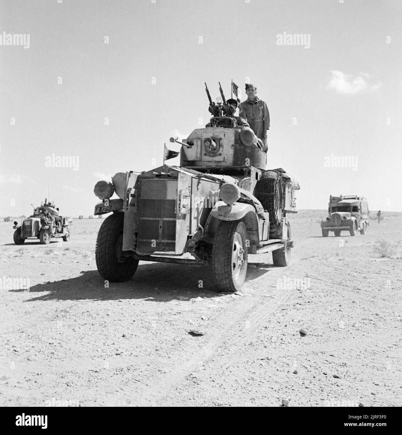 Fordson Armoured Cars and support vehicles of No. 2 Armoured Car