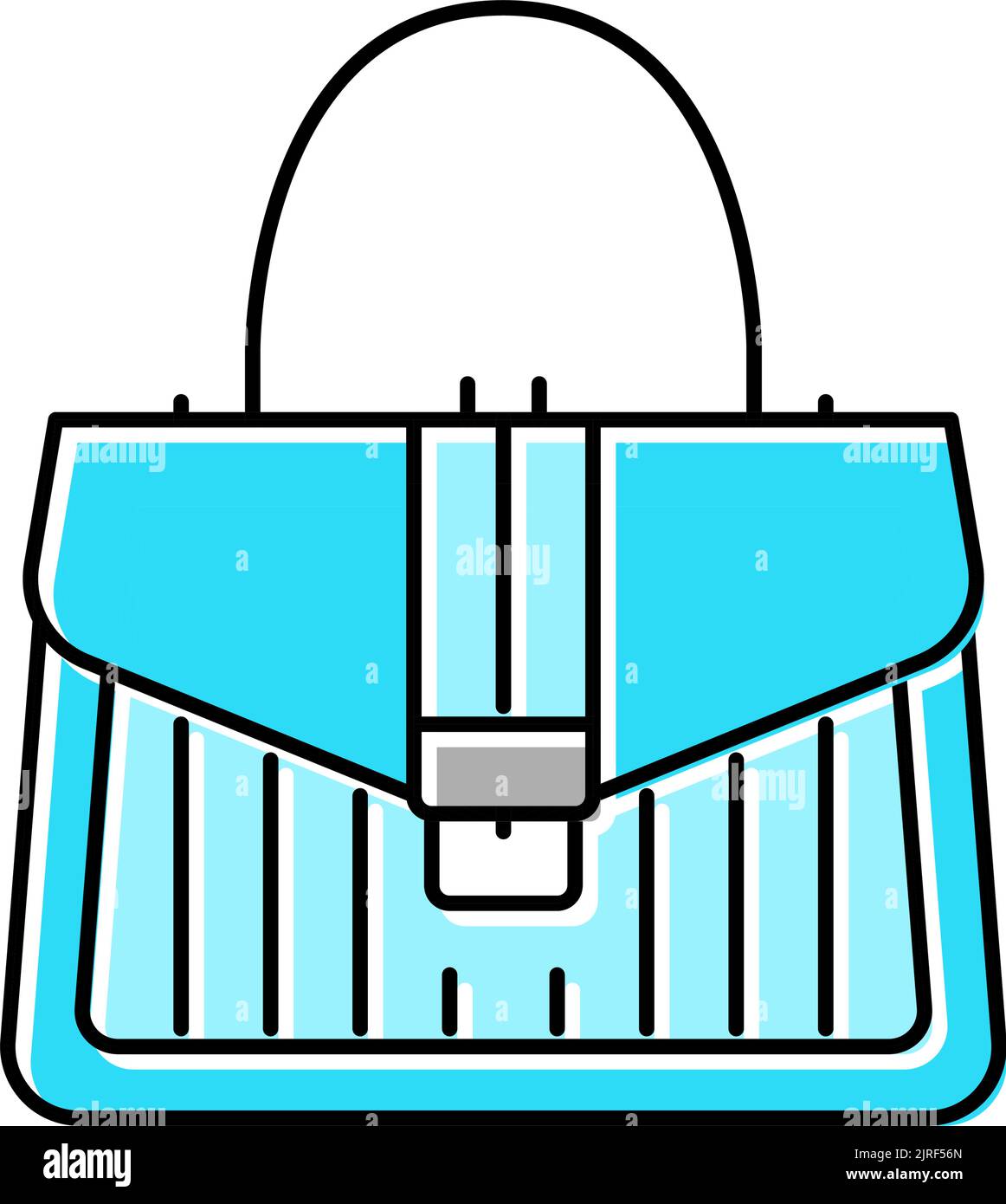 handle bag color icon vector illustration Stock Vector Image & Art - Alamy