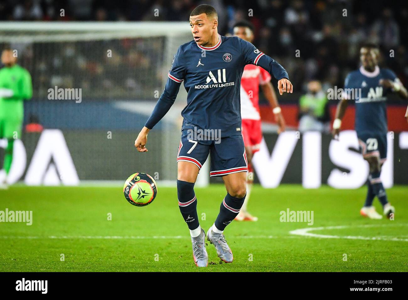 Kylian MBAPPE of PSG during the French championship Ligue 1 football ...