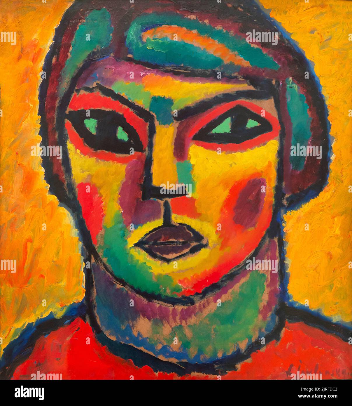 Alexej Jawlensky、LANDSCHAFT、海外版超希少レゾネ Jawlensky hi-res stock photography and images - Alamy