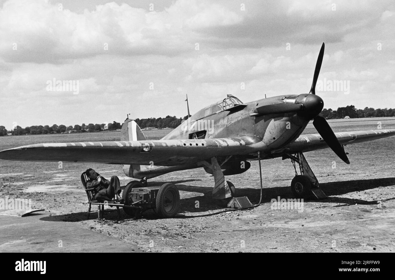 Raf Fighter Command 1940 Hawker Hurricane Mk I Of No 85 Squadron July