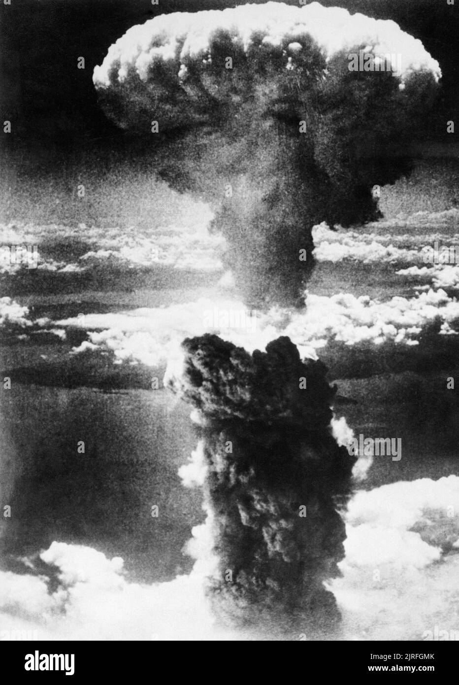 Nuclear Bomb and Mushroom Cloud Stock Photo - Alamy