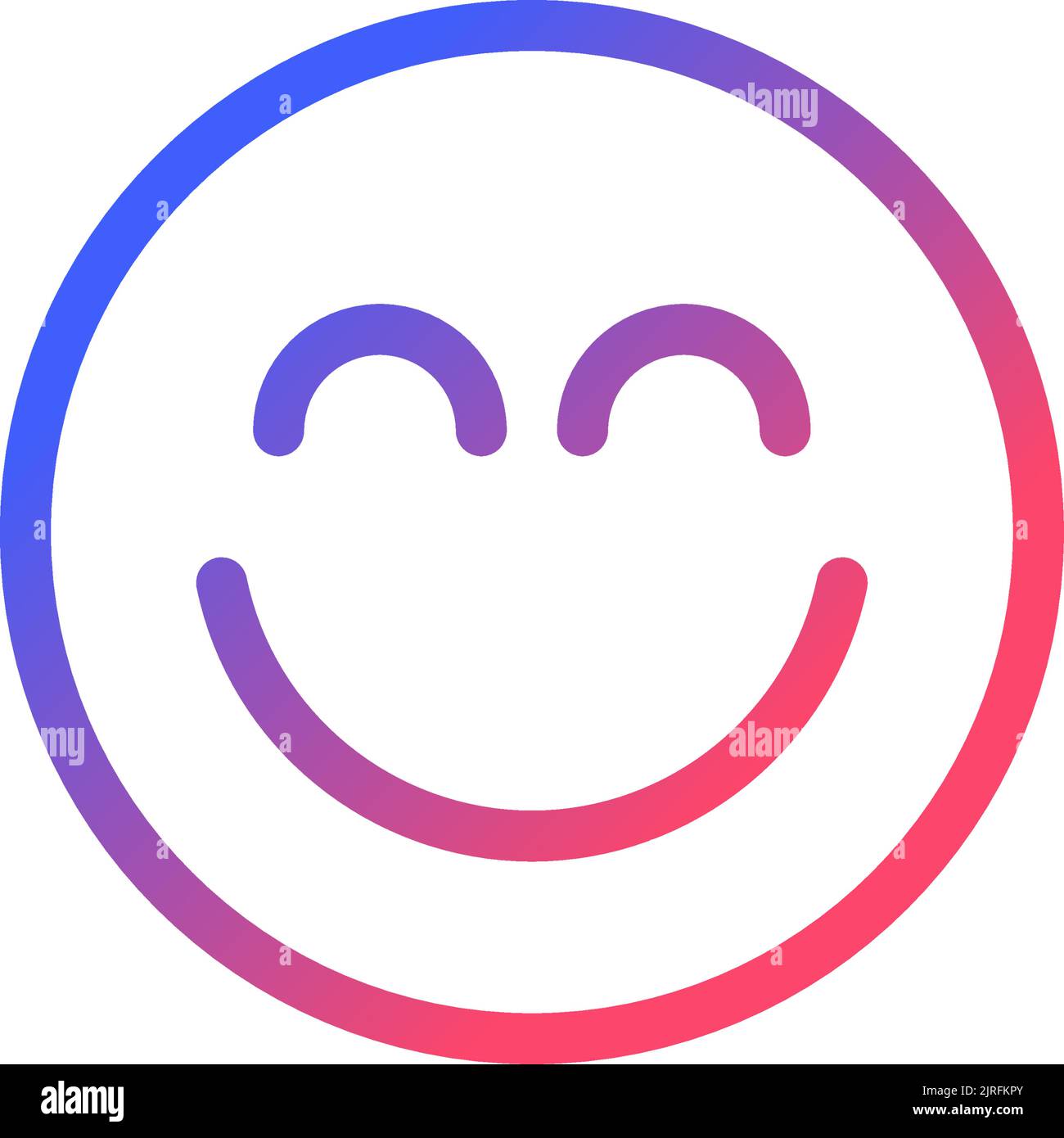 Portrait mode pixel perfect gradient linear ui icon Stock Vector