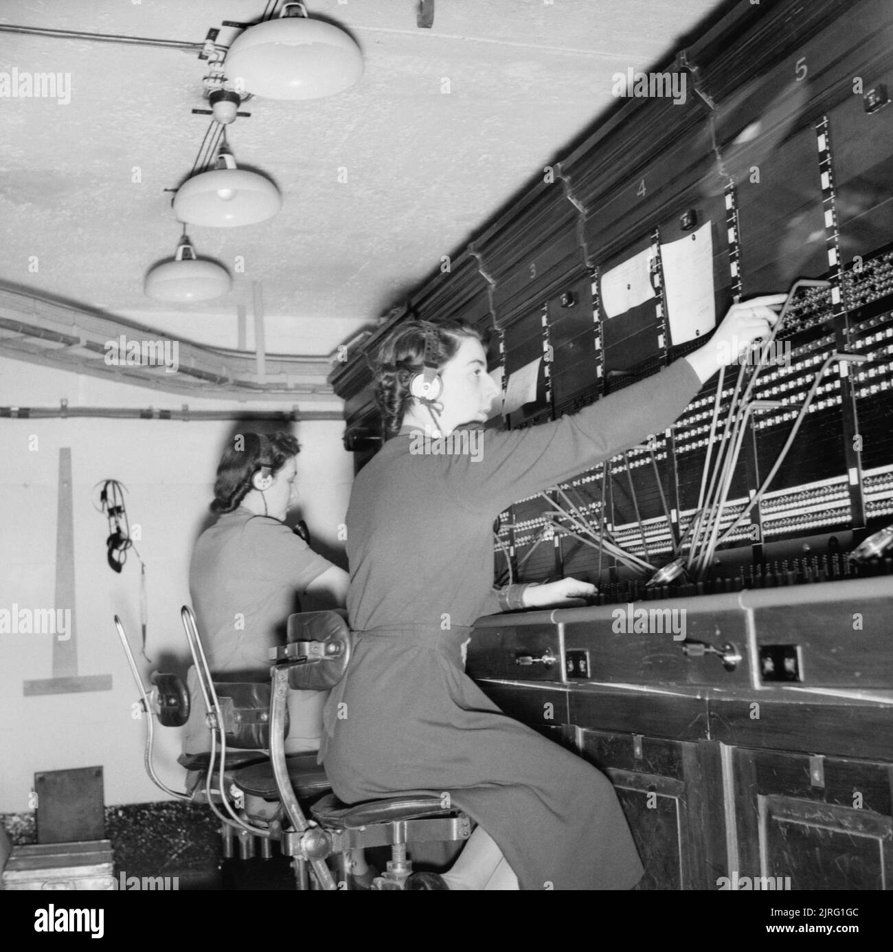 The War Rooms during the Second World War Stock Photo Alamy