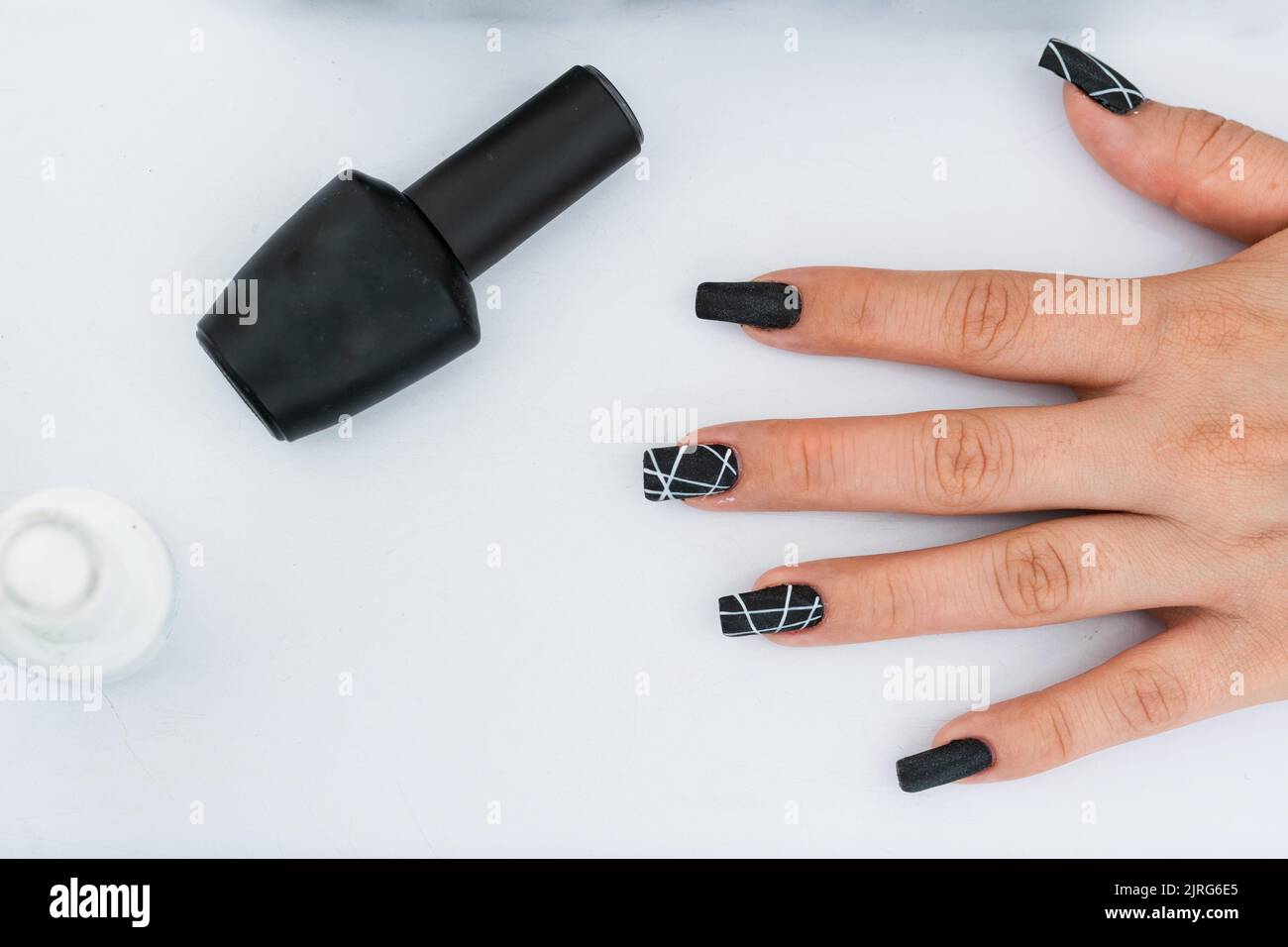 Matte nail polish hi-res stock photography and images - Alamy